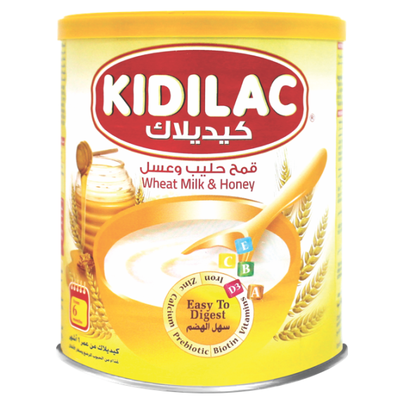 KIDILAC WHEAT MILK & HONEY 400GM